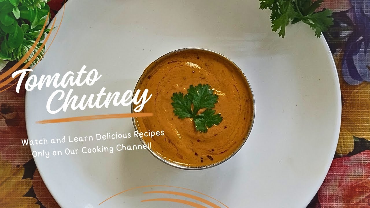 Saravana Bhavan Style Tomato Chutney Recipe II Tomato Chutne II Easy