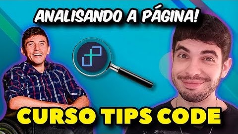 Curso TipsCode é bom? Analisando a página do curso!