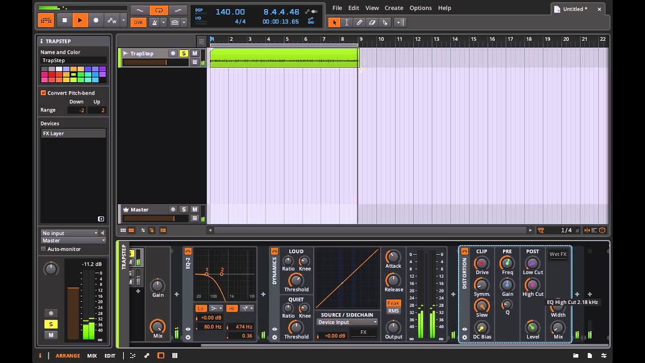 Bitwig Studio & Music Production Course - 4.08 - Creating a Multiband ...
