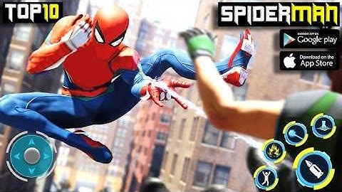 Top 5 best spider-man GAMES For Android 2025 | High Graphic (Online\Offline)..😱 #viralvideo