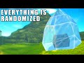 Ocarina of time but everything is randomized