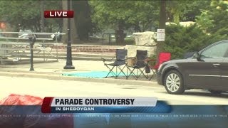 Sheboygan Police clean up parade route overnight, and people aren't happy