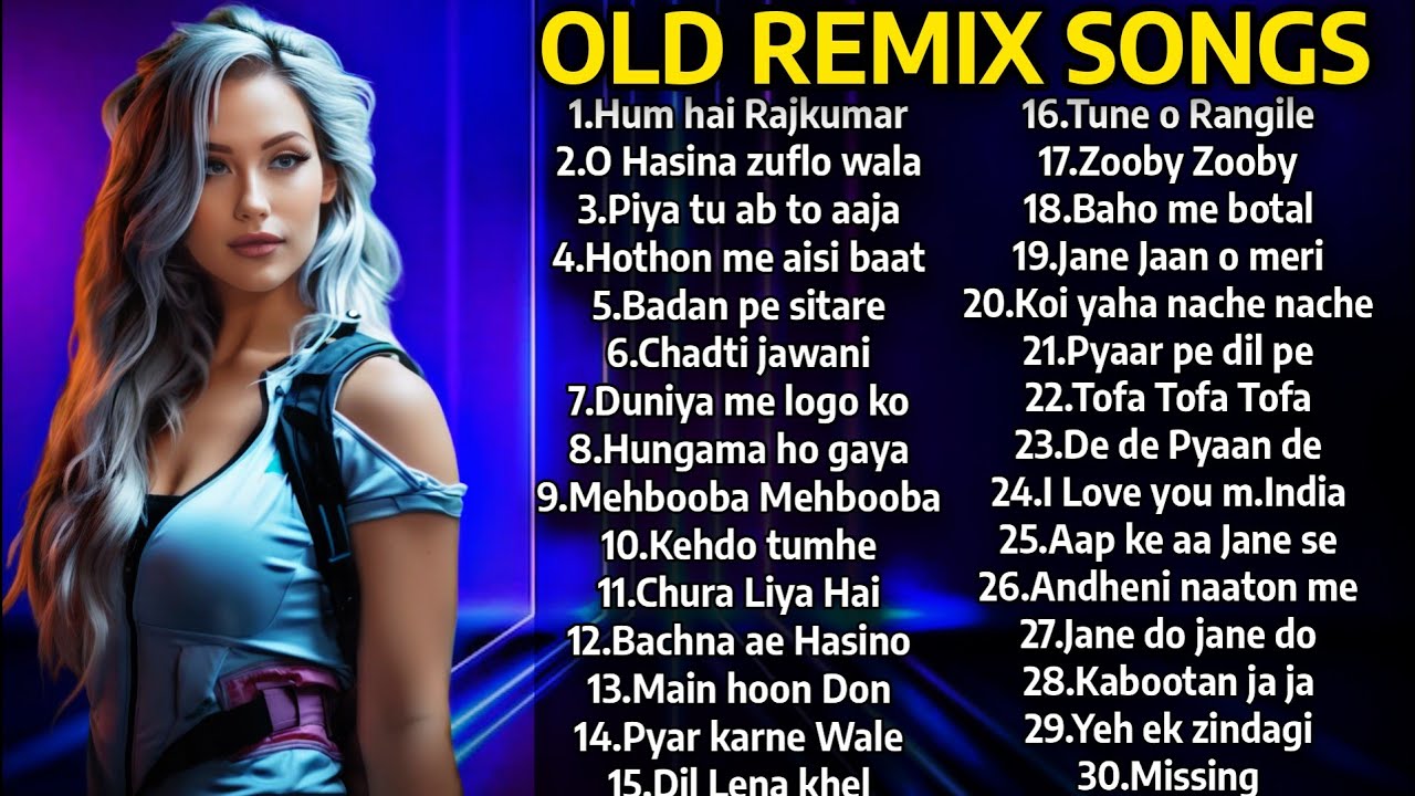 DJ REMIX OLD SONGS  1964 to 1990 HINDI SONGS   DJ NON STOP MASHUP 2023  OLD RETRO REMIX SONGS 