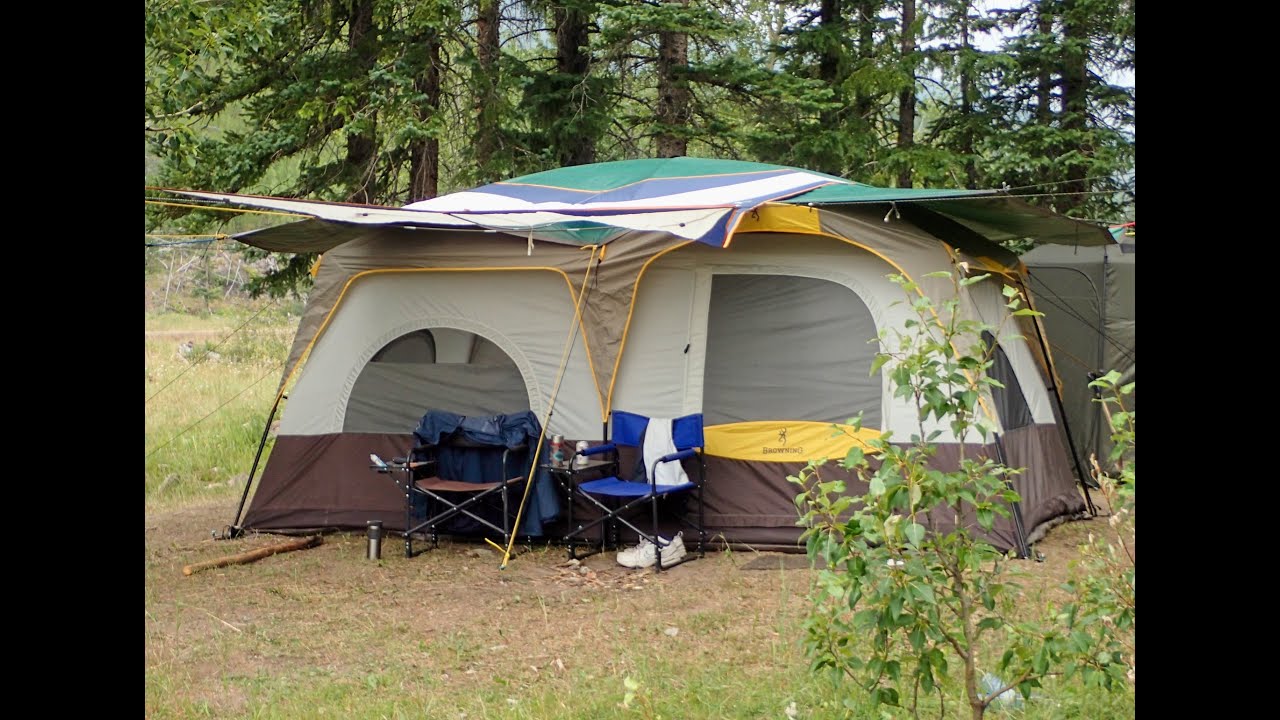 Browning 10 man and 5 man tent review