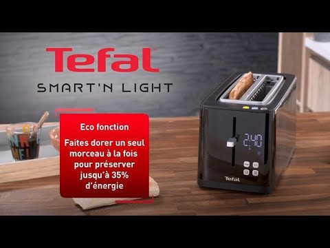 Tefal - Optimisez votre cuisine avec le grille-pain Tefal Touch'N Light  intuitif et innovant 