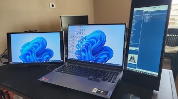 domyfan 12.3" Portable Monitor - Amazing Speakers!!