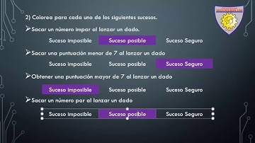 21 Clase RM Sucesos Probables e Improbables - Cuarto Grado de Primaria