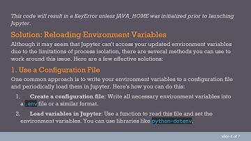 How to Reload Environment Variables in Python for Jupyter Notebooks