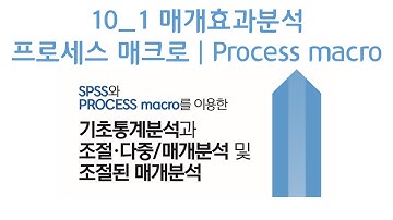 10 매개효과분석 | SPSS | PROCESS macro | 프로세스매크로 이용한 기초통계분석과 조절/다중/매개분석 및 조절된 매개분석 | 리서치앤랩 EP.33