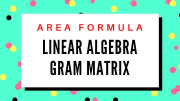 Geometry of linear maps, Gram determinant, parallelepiped volume