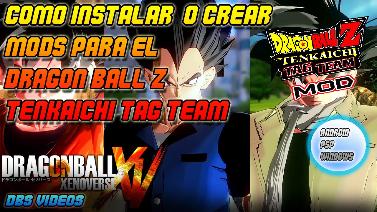 how to get tenkaichi tag team mod