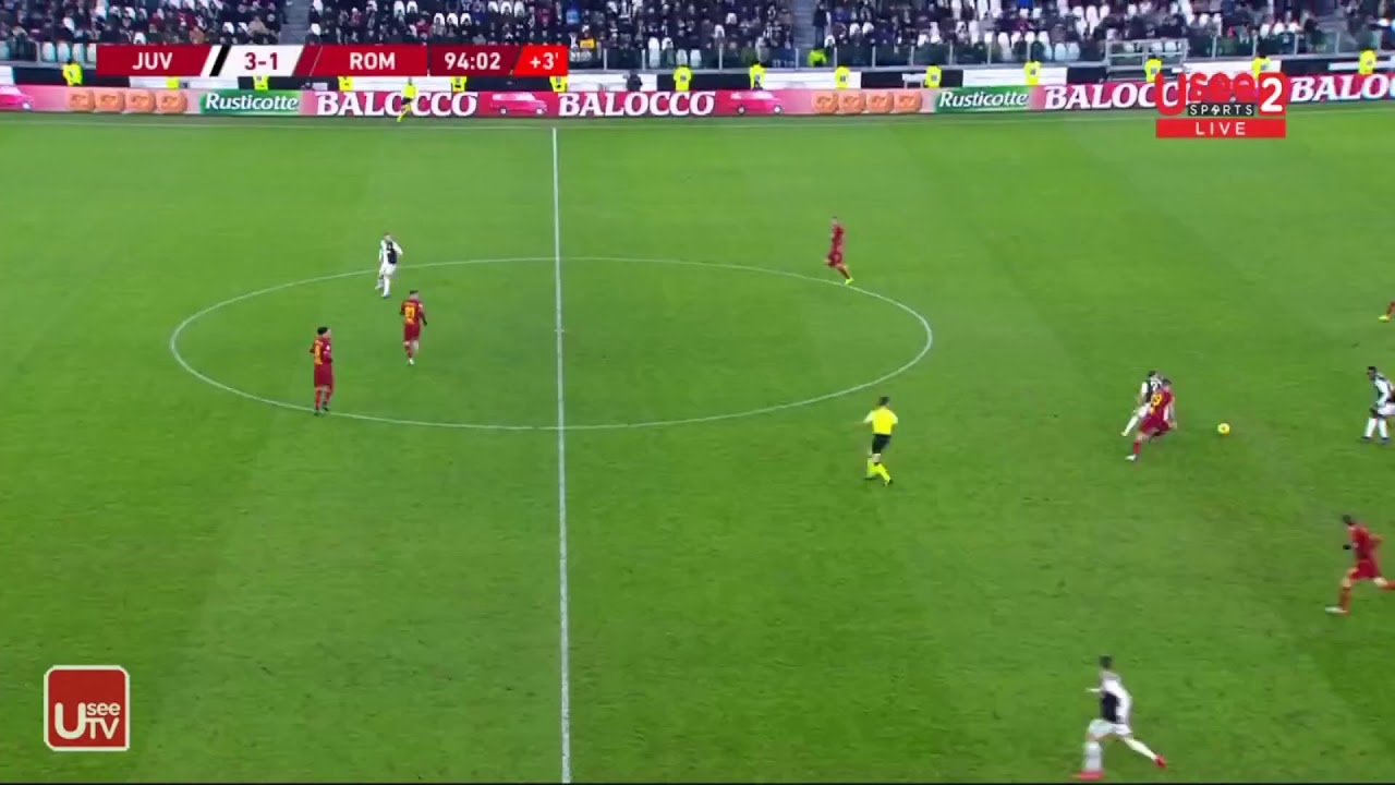 JUVENTUS VS ROMA LIVE YouTube