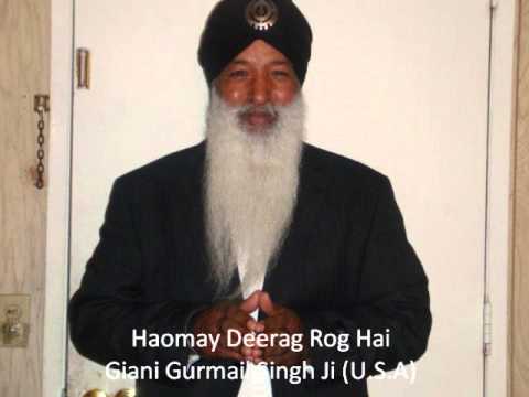 haomay-deerag-rog-hai---katha-(giani-gurmail-singh-ji-u.s.a)