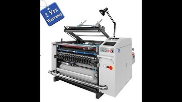 UTFQ900T automatic FAX POS ATM cash register thermal paper roll cutting and rewinding machine