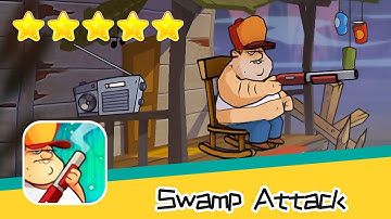 Swamp Attack EPISODE 3 Level 17 Walkthrough Defend Survive Attack! Recommend index five stars