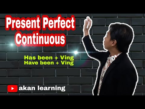 Learning Present Perfect Continuous | lengkap | rumus fungsi dan contoh