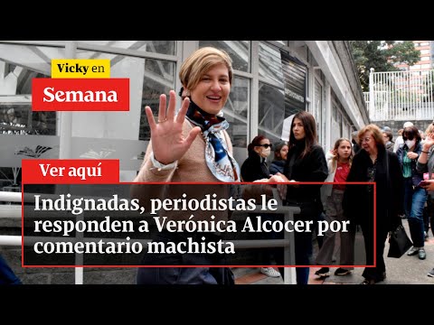 🔴 Indignadas, periodistas le responden a Verónica Alcocer por comentario machista | Vicky en Semana