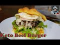 Keto Burger recipe | Keto beef burger | Low carb |Onyok Kokok #ketoburger #lowcarbburger #beefburger