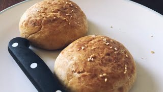 BURGER BUNS RECIPE | homemade burger buns.