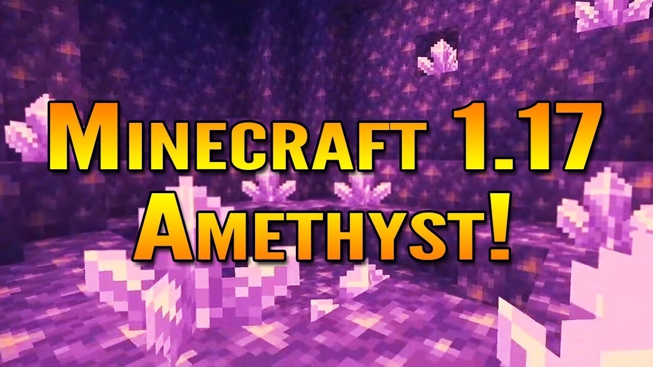 How To Find NEW AMETHYST In Minecraft 1.17 Update - YouTube