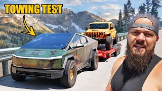 Cybertruck vs Cummins Towing Challenge Shocks Everyone!