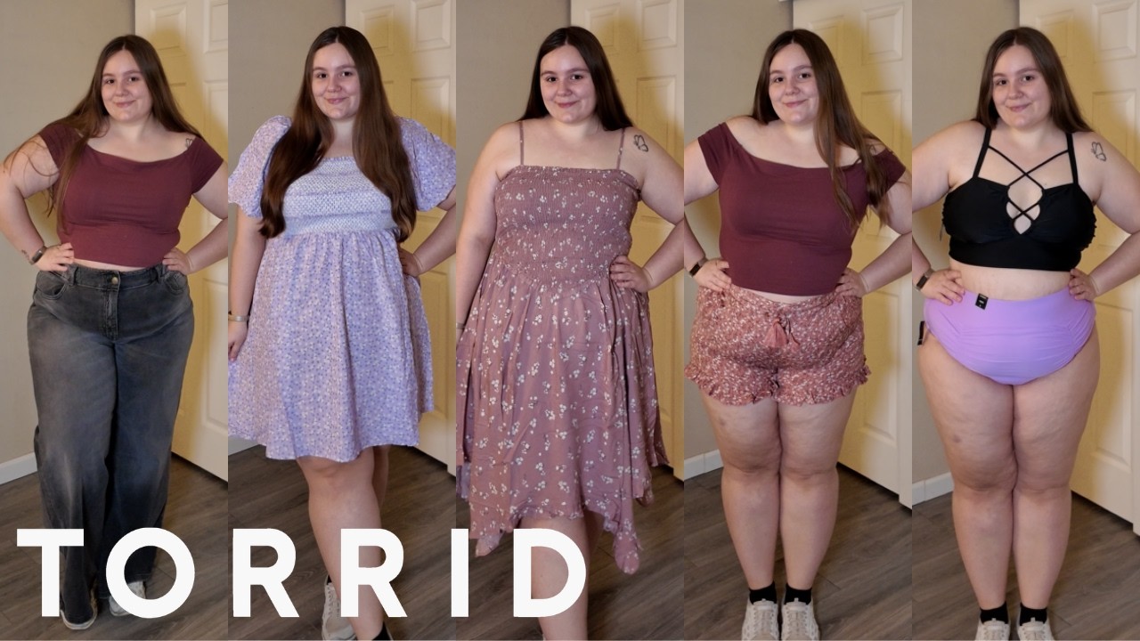Torrid Size 18/20 Spring Try On Haul | Plus Size Dresses, Skirts & Swim