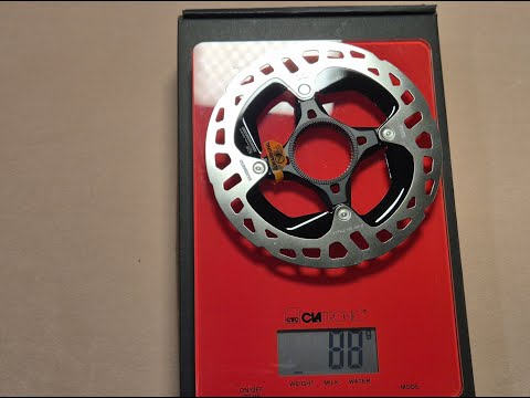 Center Lock Disc Sram Paceline Rounded vs Shimano XTR RT-MT900 weight 160;140 mm Tarcze hamulcowe