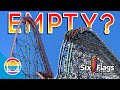 How Busy is Six Flags Magic Mountain on Weekdays? | Riding Our Favorite Coasters With NO WAITS!