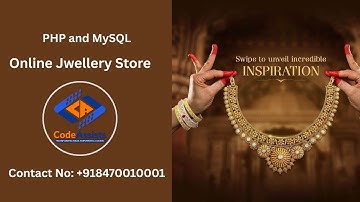 Online Jewellery Store - PHP MySQL BootStrap Responsive Latest Project
