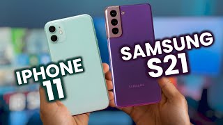 iPhone 11 vs Galaxy S21 en 2024 ¿Cuál Comprar?