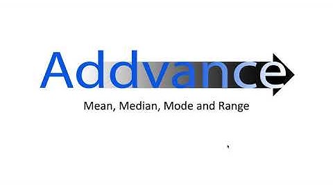 Mean, Median, Mode and Range | GCSE Maths | Addvance Maths 😊