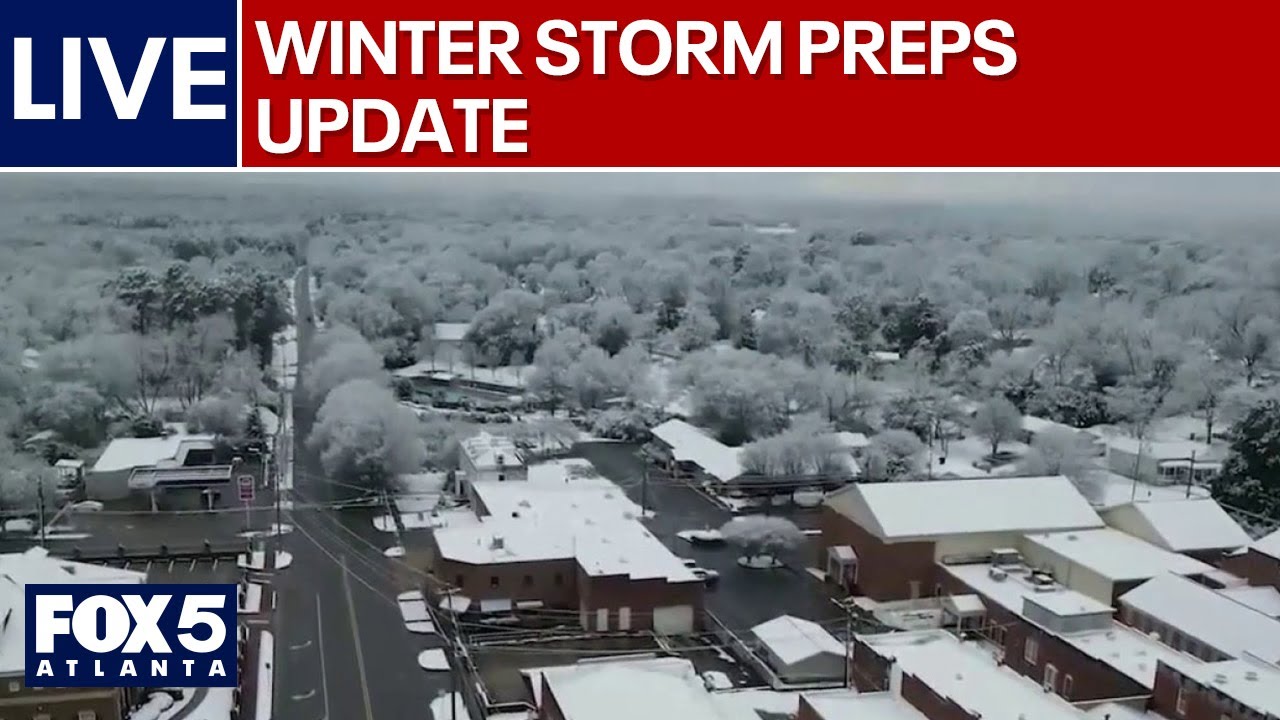 FOX 5 News LIVE | Winter storm preps update - YouTube