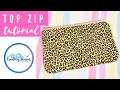 In the Hoop Top Zip Bag Tutorial | Might Hoops