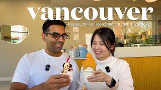 trying chili oil soft serve + taiyaki?! | vancouver vlog Softserve Aurora
