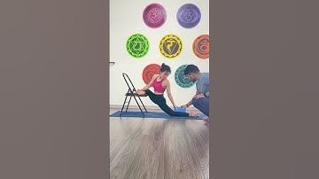 Advanced hip and side back bend follow for more @YOGAUNIVERSE1