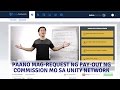 How To Pay-Out Your Commission On Unity Network