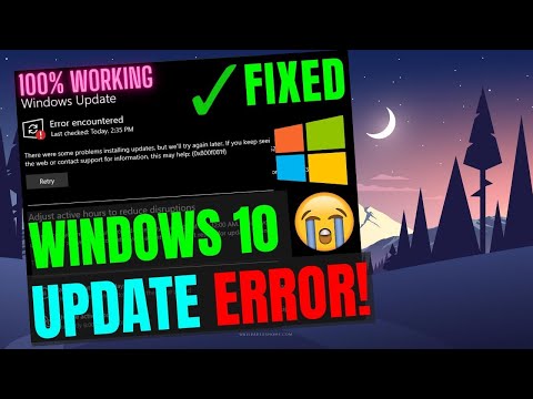 FIX : Windows 10 Update Errors ✅ Windows 10 Update Failed to Install (2004, 1909, 1903) Error | 2020