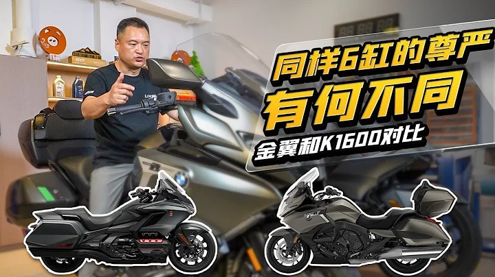 同樣6缸的尊嚴 有何不同 金翼和K1600對比 #金翼 #K1600 #bmw - 天天要聞