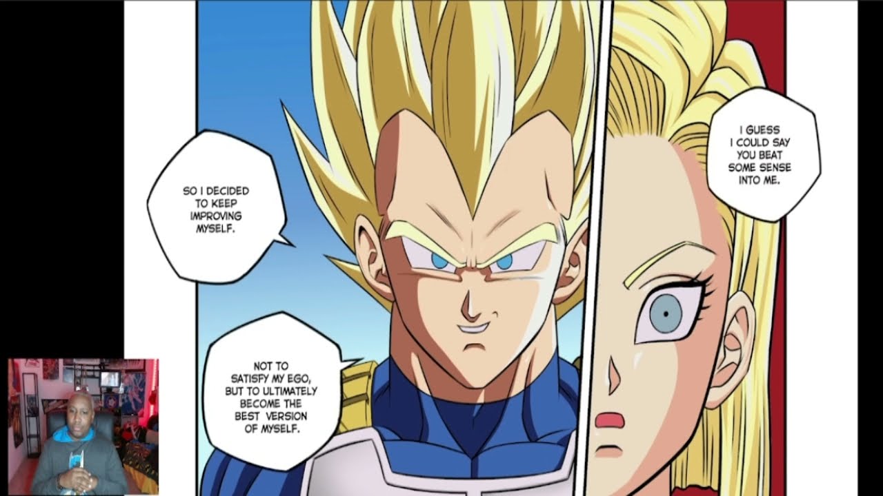 Android saiyan love story comic