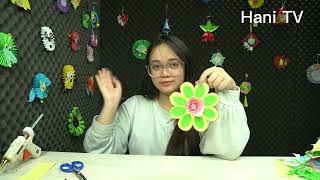 Hướng Dẫn Cách Làm Một Bông Hoa Siêu Đẹp Trang Trí Tường | Hani TV
