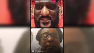 Rebel Sixx Mother And Johnny Bravo On Instagram Live | One of the Realest convocations