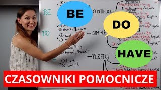 Be, do, have, czyli czasowniki pomocnicze w angielskim || Linguafil #26