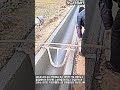 작업 효율을 극대화하는 배수로 콘크리트 성형 및 미장 공정 #worker #process #machinery #infrastructure #engineering
