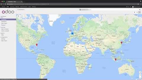 Odoo Google Maps (Create new view type and mode "map")