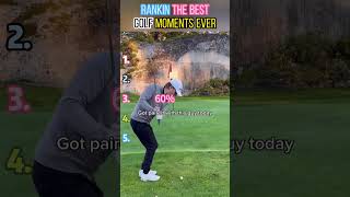 Ranking Golf Interesting moments #funny #Golf