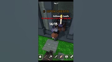 Ways to get candles in Halloween event🎃99 nights in the forest  #99nightintheforest #roblox