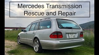 Mercedes Benz E class W210 Transmission Problems Rescue and Repair 722.6 Gearbox issue Part 1 by DIY life in Japan 3,582 views 7 months ago 8 minutes, 25 seconds