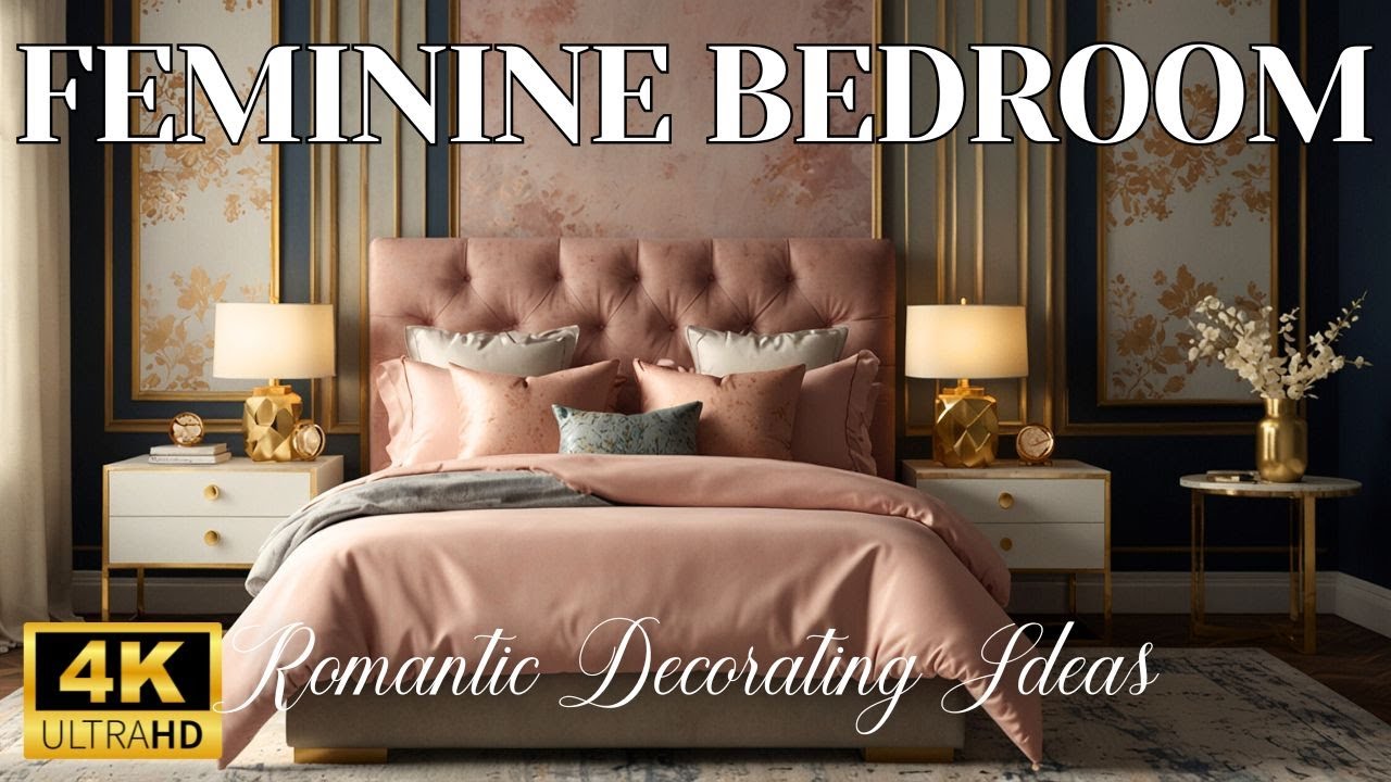 100 Sophisticated Feminine Bedroom Designs | Romantic Decorating Ideas for 2025