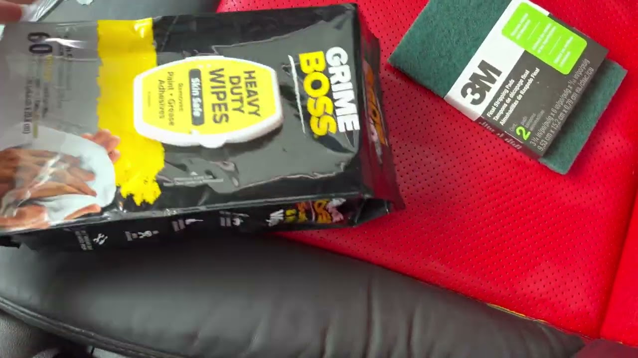 Hot to remove paint off leather seats