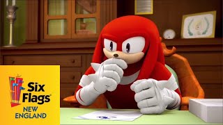 Knuckles rates the Roller Coasters at Six Flags New England (Original)
